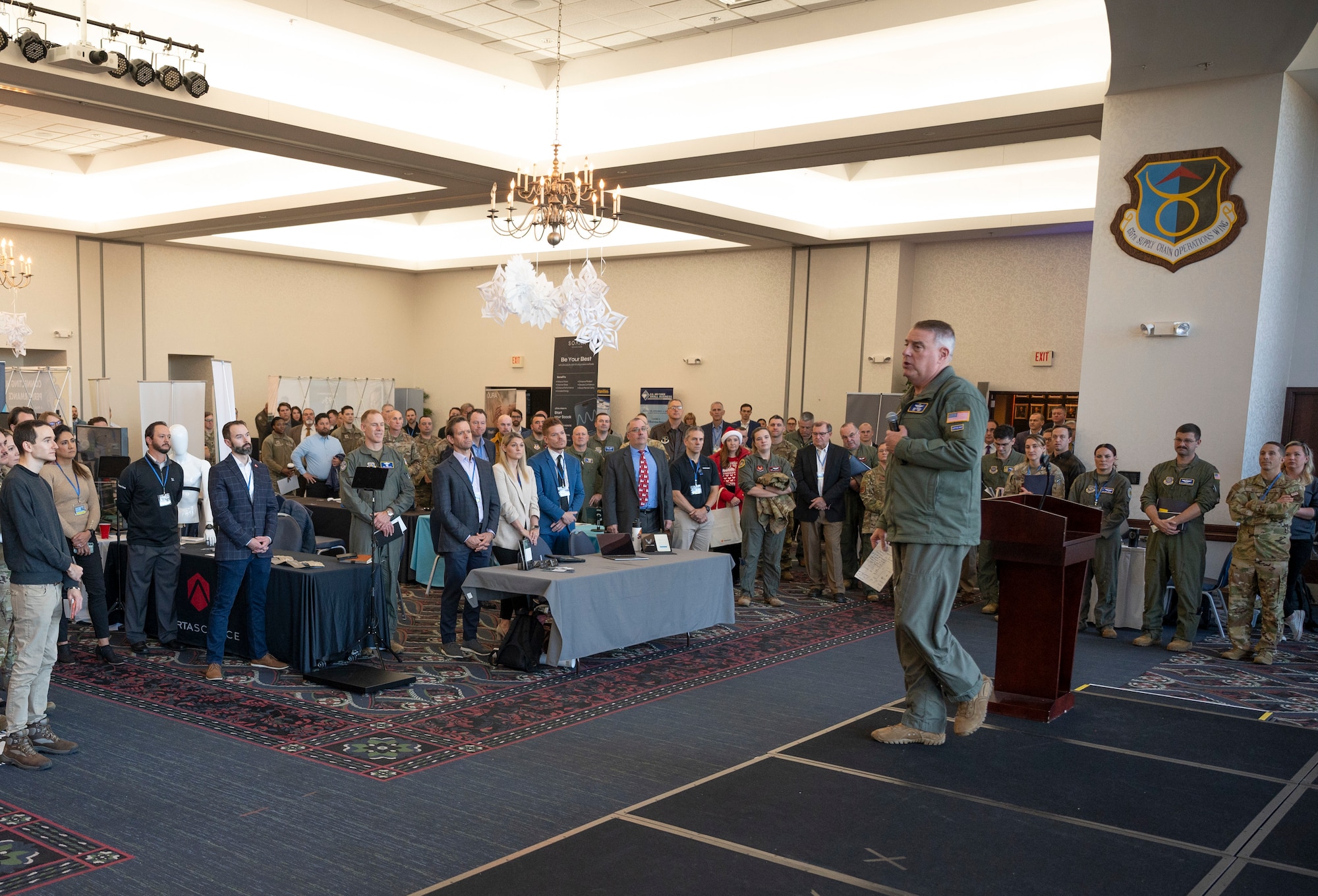 Air Mobility Command (AMC) hosted its first-ever Human Performance Industry Days (HPID) here, Dec. 11-12, 2023.
The intent of the event was to share and develop solutions in the human performance space to maximize physical and mental performance for Airmen.