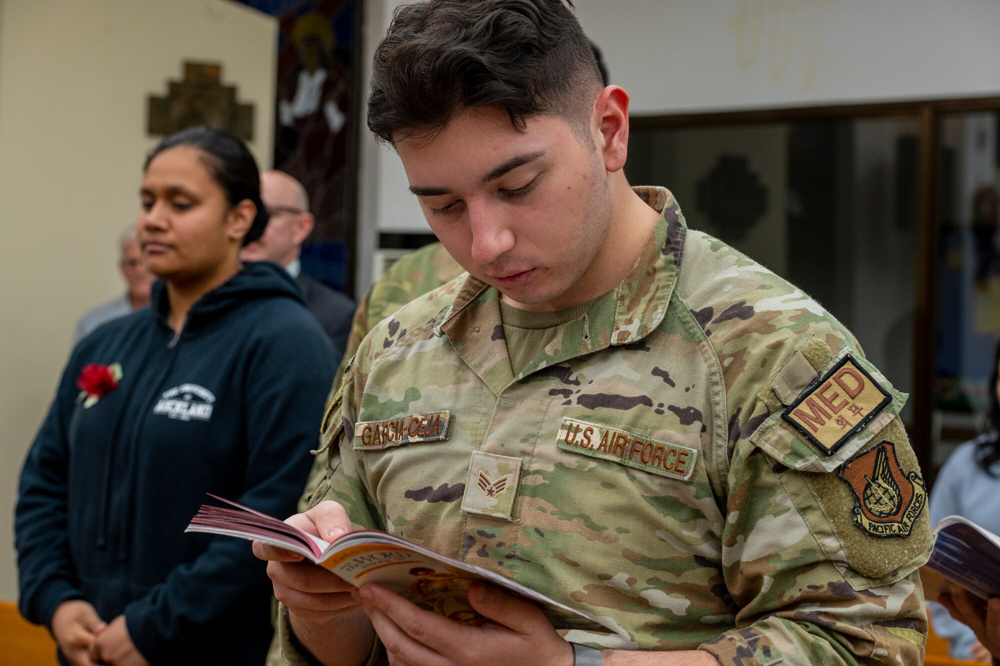 Osan chaplains unite in joint service Osan Air Base Article