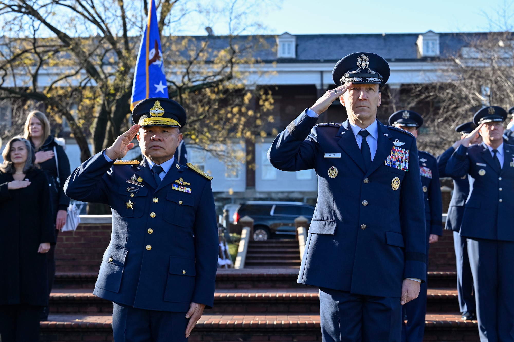 CSAF visits with Royal Thai Air Force commander
