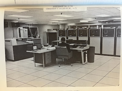 1971 - USCG HQ Control Data Corp 3300 Computer System