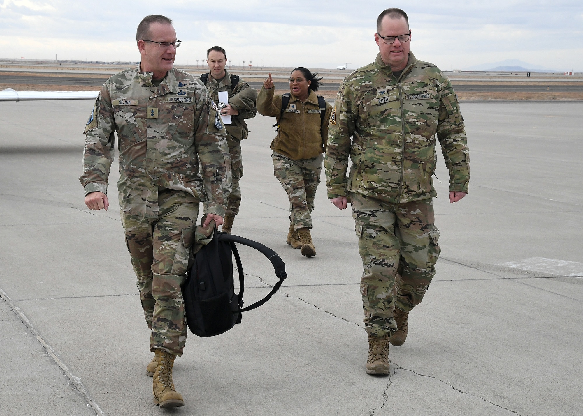 two men walking