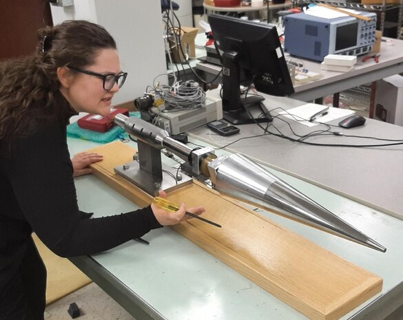 Alyssa Spencer is a third year Ph.D. student working on the NEEC project. Her focus is in the Aerospace and Mechanical Engineering department at the University of Notre Dame, and her research is on fluid instability interaction in hypersonic boundary layers.