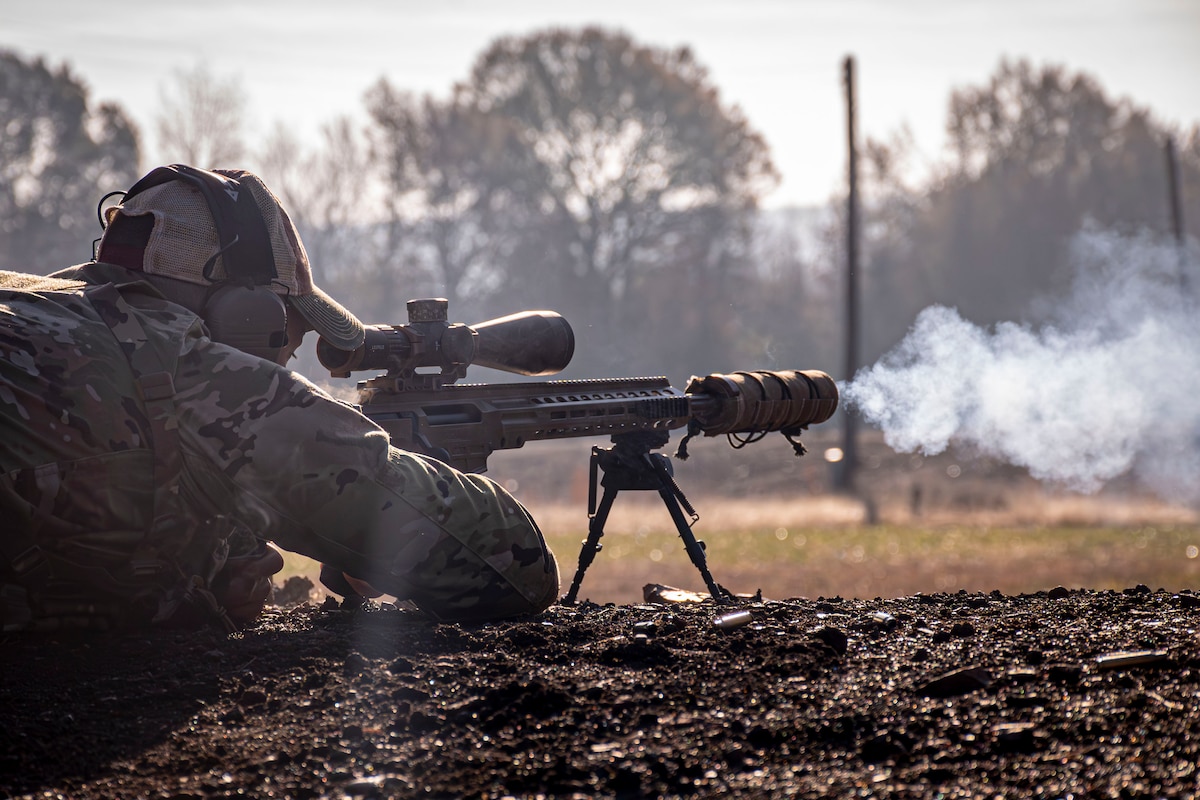 Thirty-three, two-person teams of military snipers from around the world competed in the 53rd Winston P. Wilson (WPW) Sniper Championship (National Guard) and the 33rd Armed Forces Skill at Arms Meeting (Inter-Service) December 1-8 at Fort Chaffee Joint Maneuver Training Center.