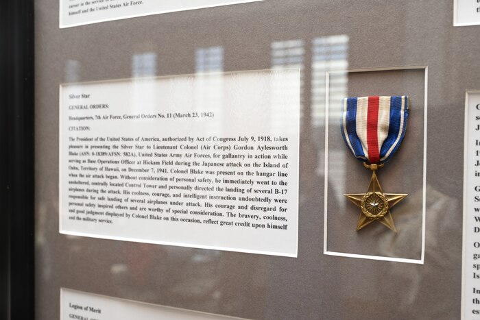 PACAF honors Air Force hero of Pearl Harbor attack