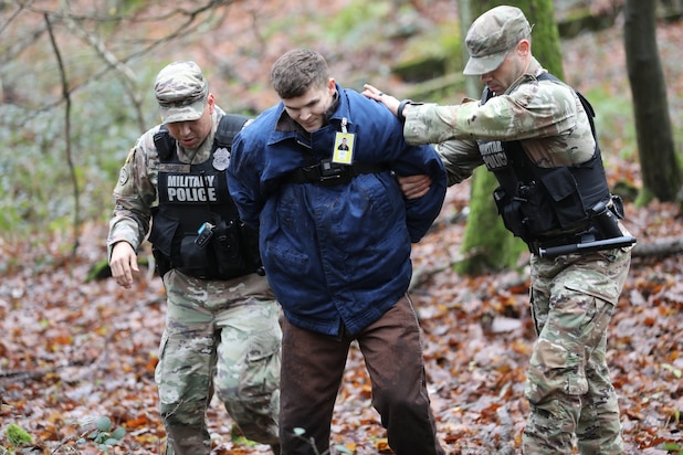 First full-scale missing prisoner exercise held by only U.S. military correctional facility in Europe