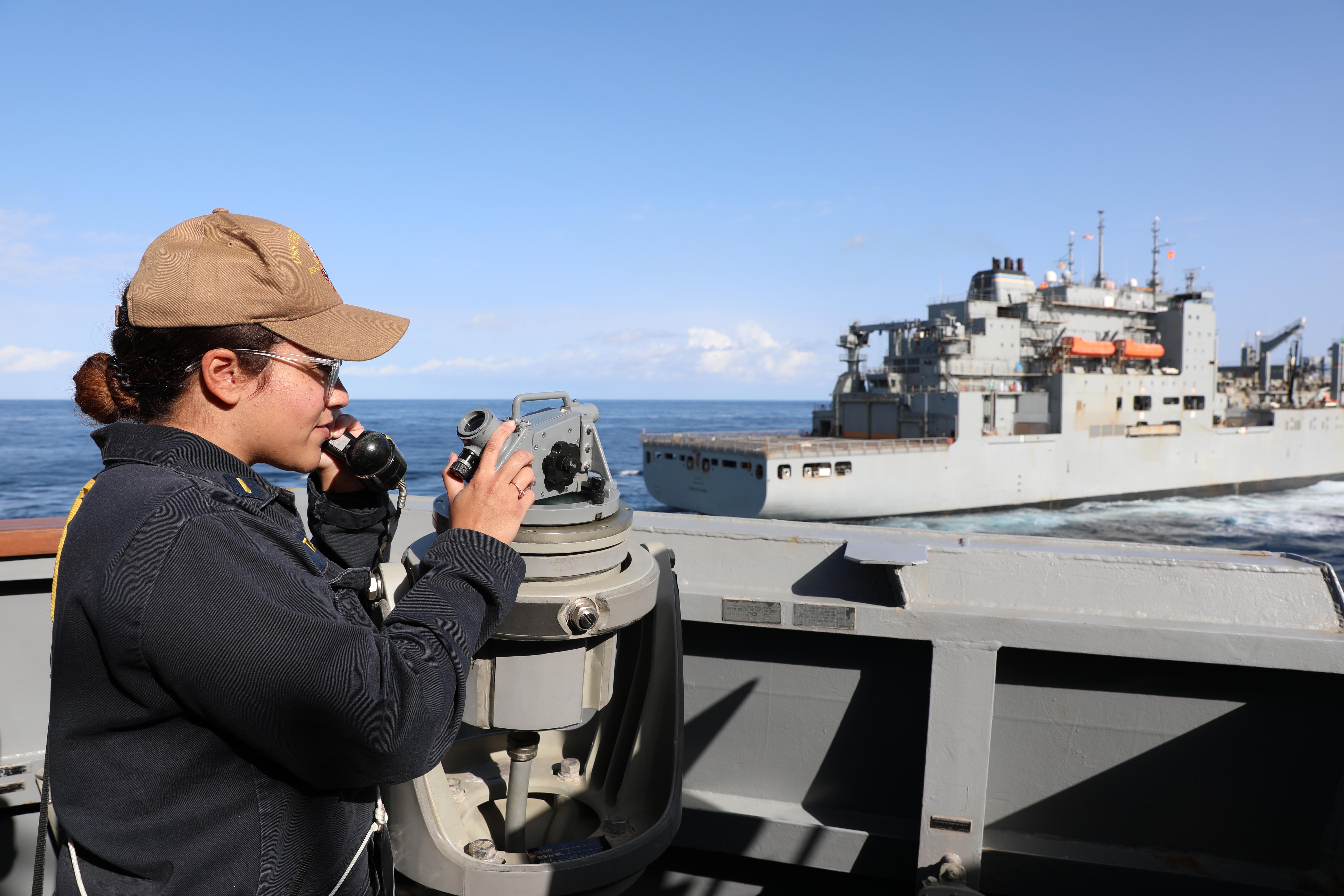 USS Paul Ignatius (DDG 117) underway operations.