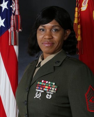 Portrait of Sergeant Major Lucinda D. Bell
