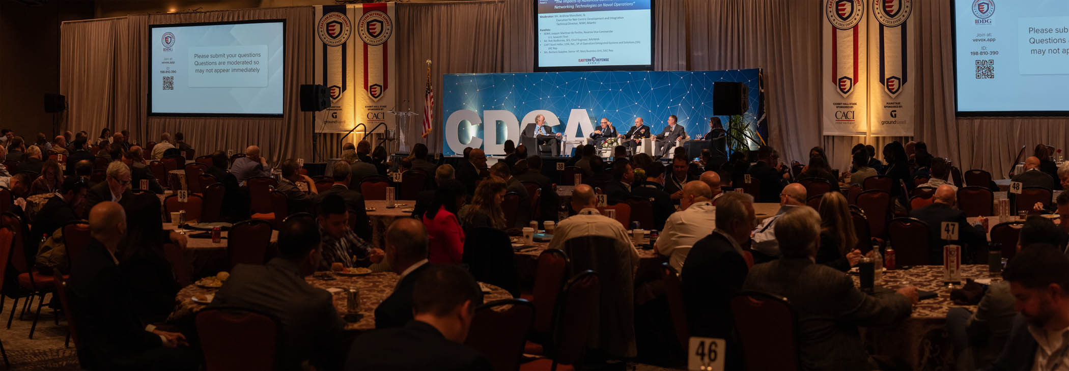 CDCA hosts Eastern Defense Summit at the Charleston Convention Center on December 6-7, 2023.