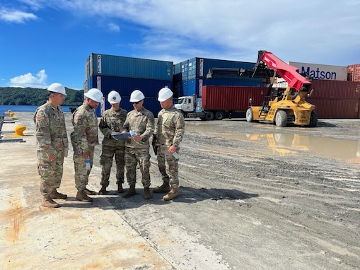 3rd Mobilization Support Group Visits CNMI and Palau