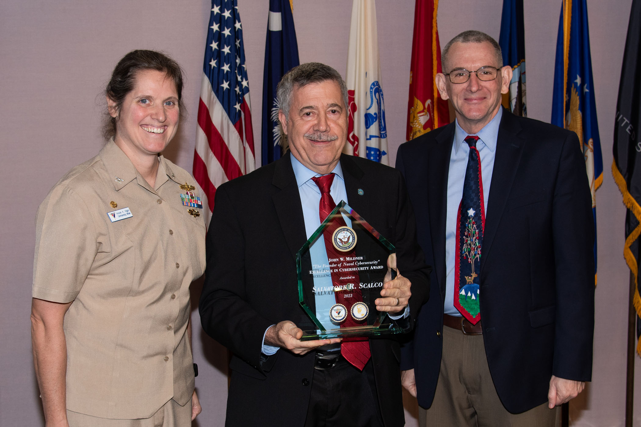 Salvator Scalco receives the John H. Mildner award for 2023