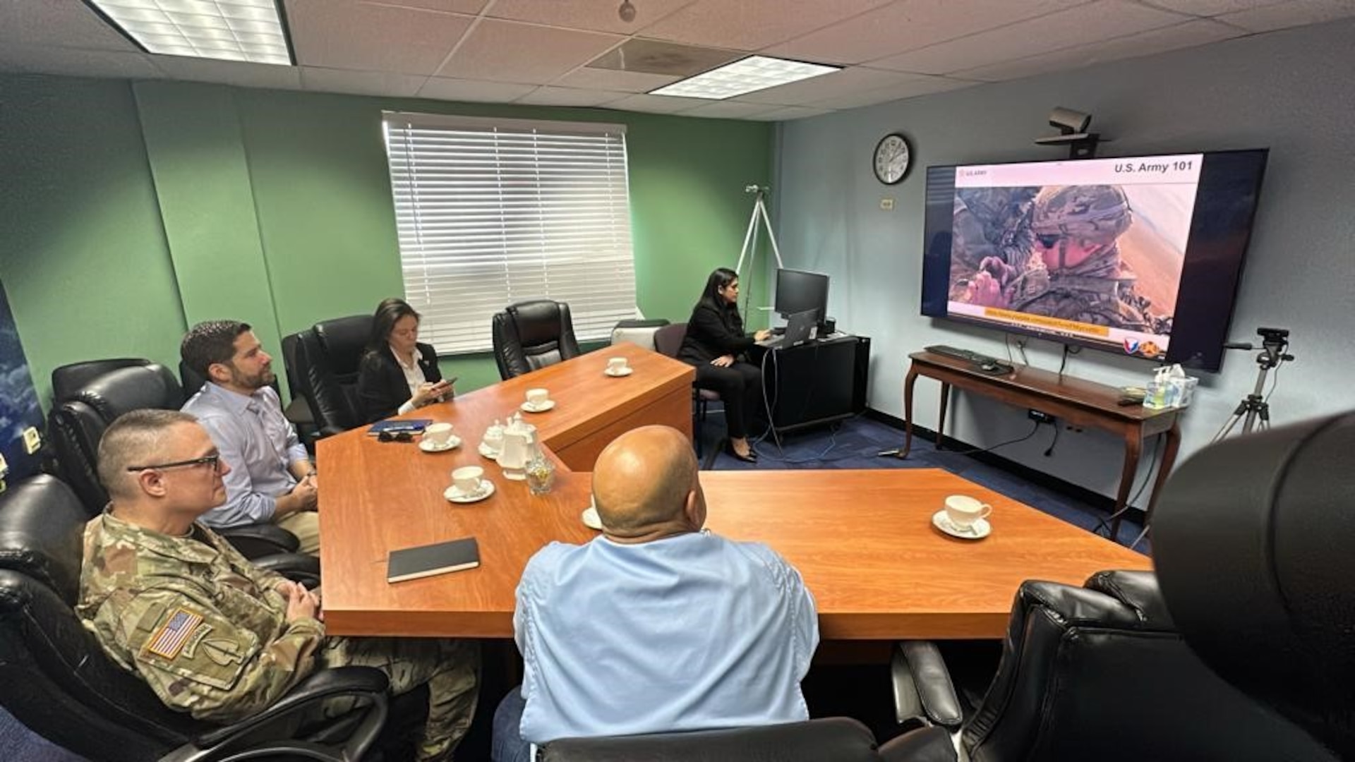 Fort Buchanan strengthens relationship with local authorities