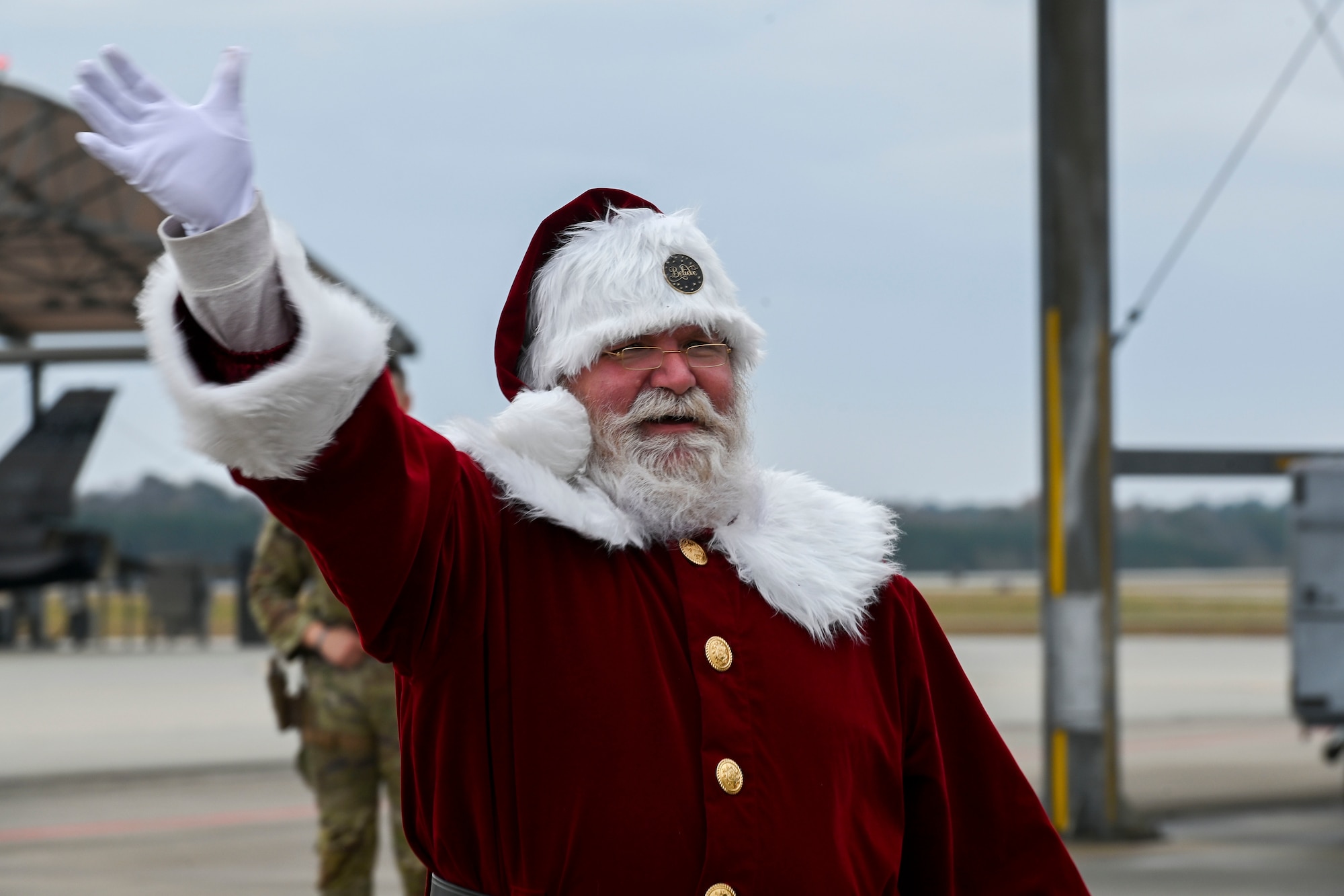 Santa arrives for 169th Fighter Wing Winterfest 2023