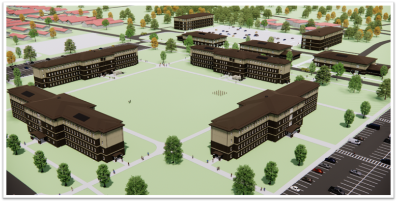 Rendering of the Collective Training Campus