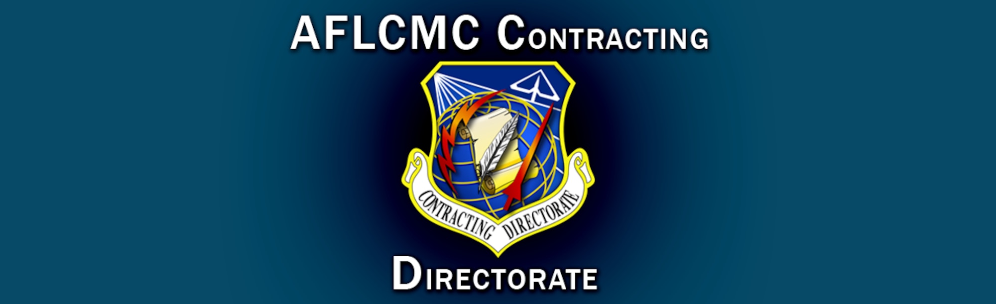 Banner shows AFLCMC contracting logo.