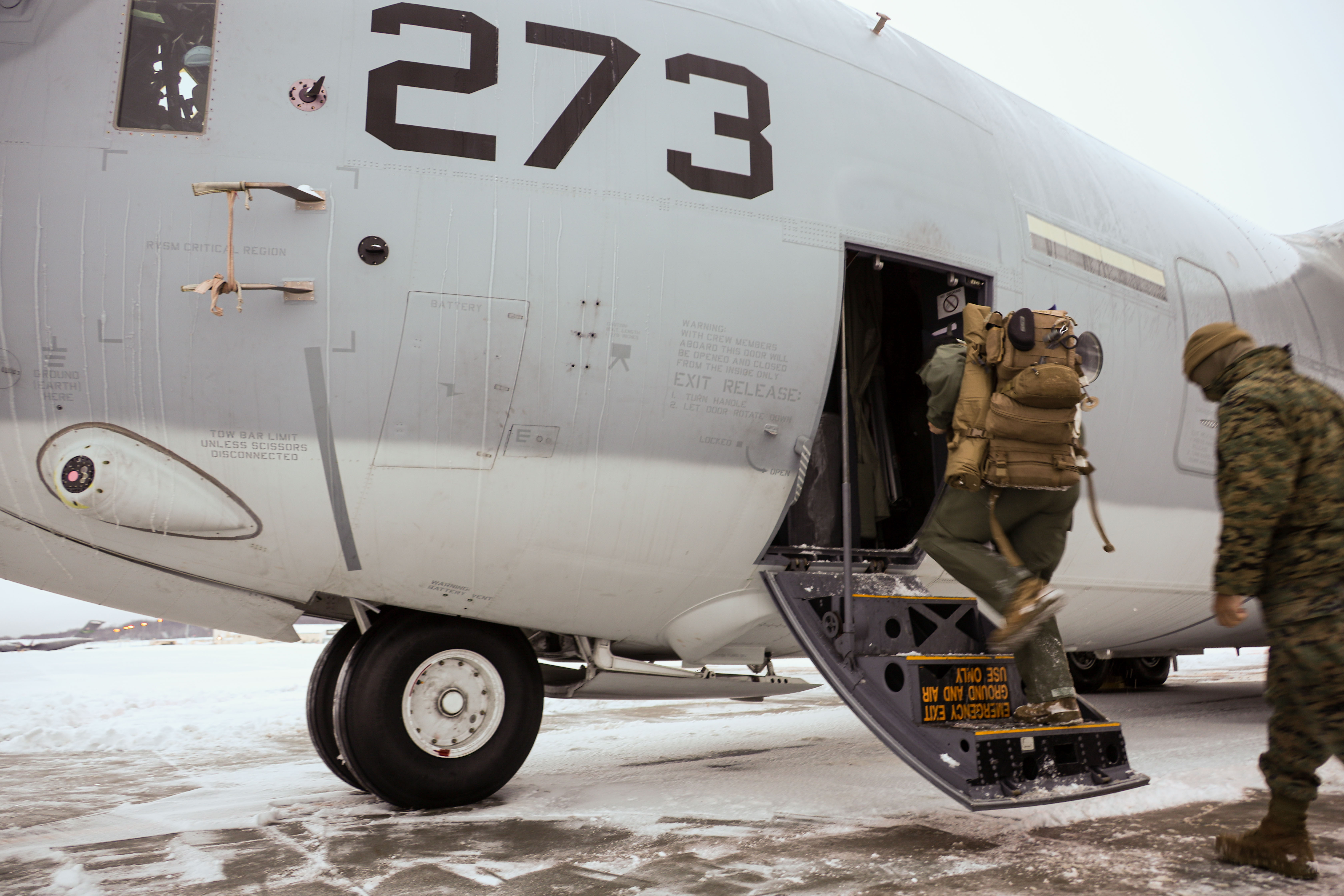 KC130Js Support Toys for Tots and Train in Arctic Environments > U.S