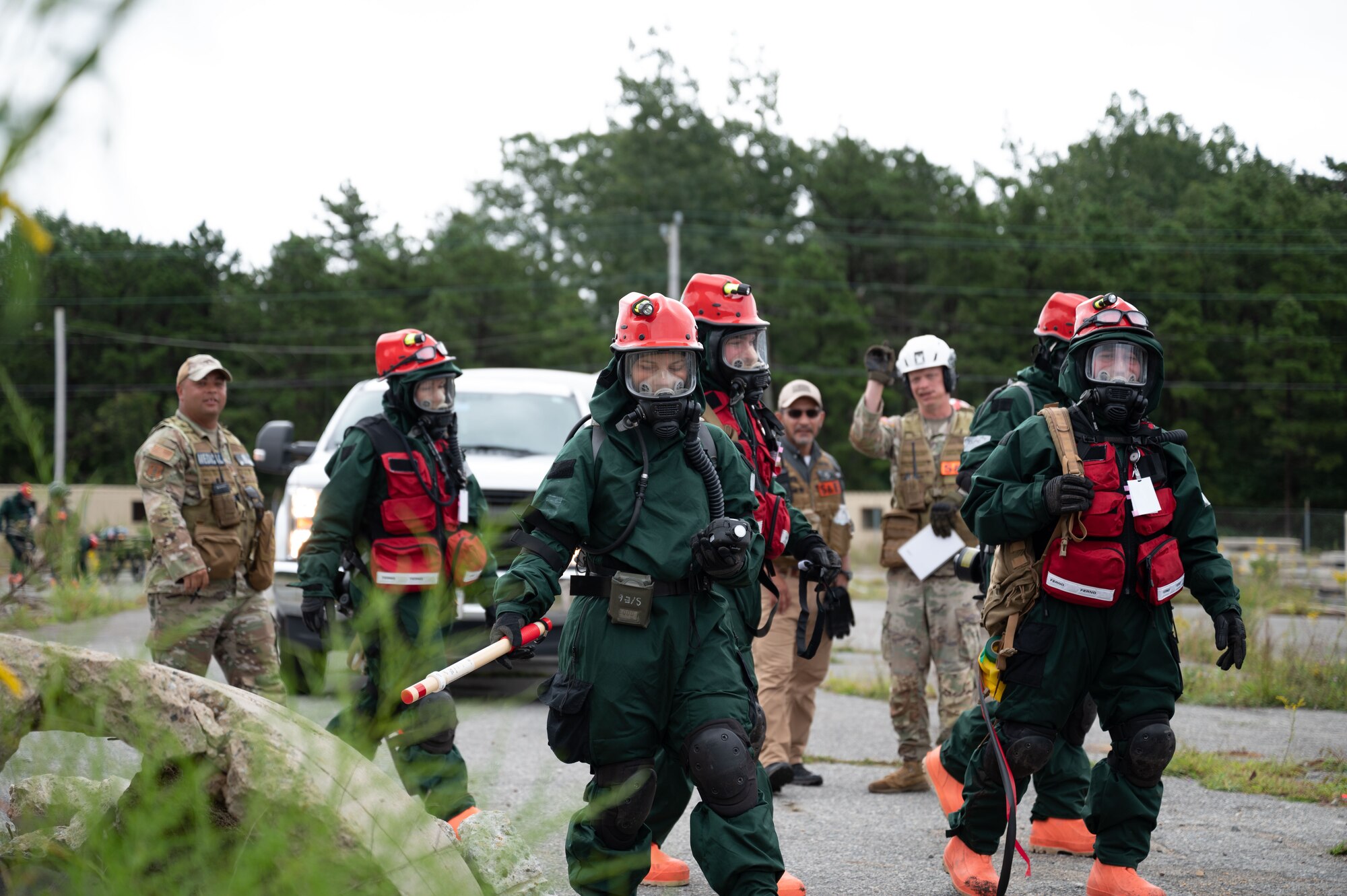 CERFP Airmen respond to training exercise