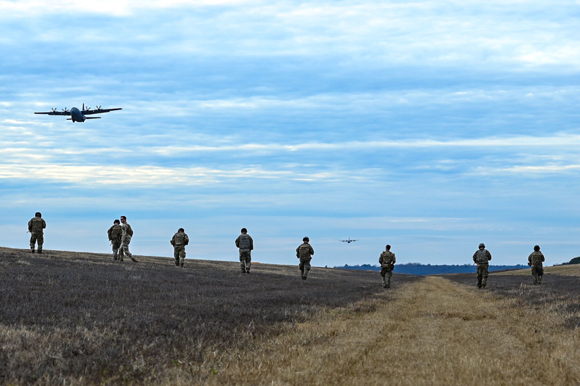 Team Little Rock Airmen participate in a Warrior Airman Readiness Center capstone event