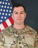 Official photo of Lt Col Keith T. Marin, JTF-Bravo DCO
