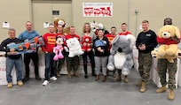 NUWC Division Newport’s annual Toys for Tots drive nets nearly 1,200 donations