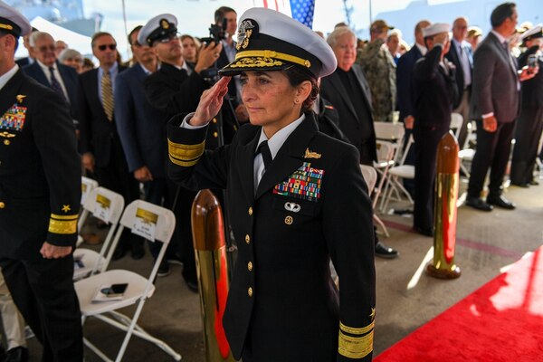 Commander, Naval Surface Forces, Holds Change of Command