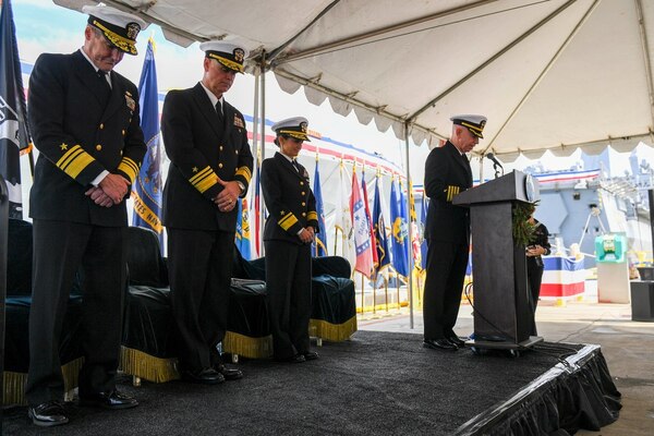 Commander, Naval Surface Forces, Change of Command