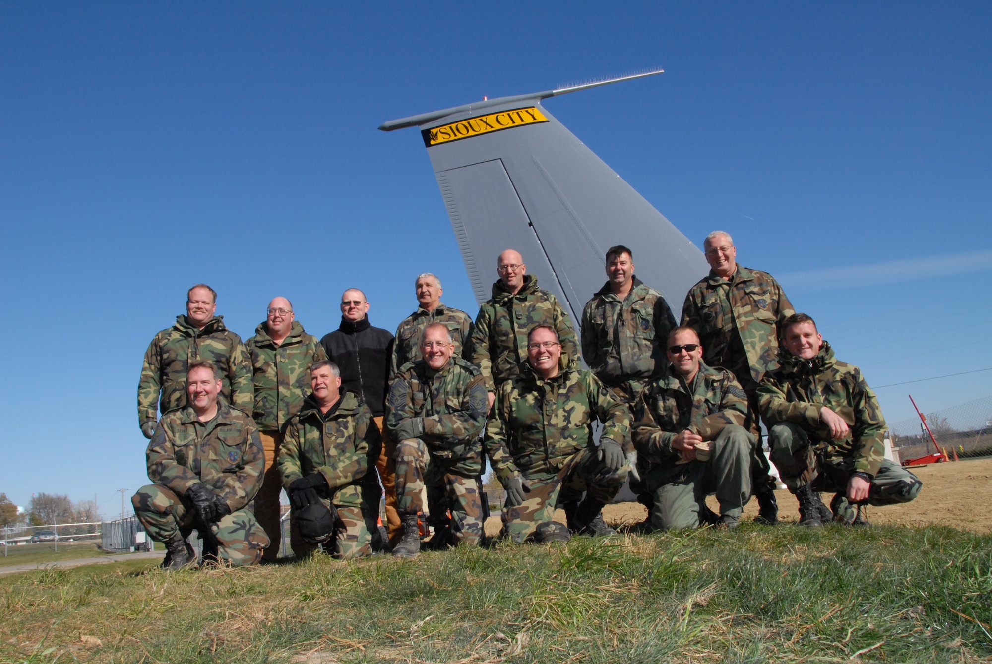 Airmen group photo
