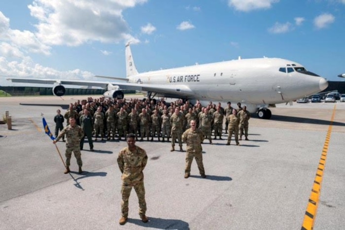 Airmen standing