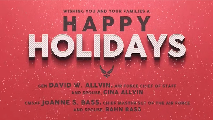 DAF Senior Leader Holiday Message