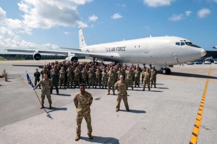Airmen standing