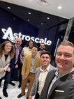 While in Japan, the Galaxy X team toured the Astroscale facility – (Left to right) 1st Lt. Amelia Butler, Chris Blackerby, Chief Operating Officer for Astroscale, Capt. Victoria Ponder, David Myung, Alex Ruiz, 1st Lt. Tyler Tavrytzky and Capt. James Coyne.