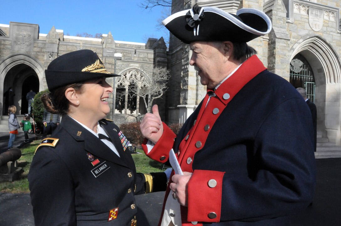 Army Reserve leader remembers fallen at ‘modern Army’s birthplace’