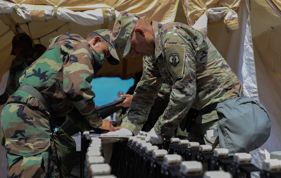 Reserve CST Leads Multi-National CBRN Demonstration