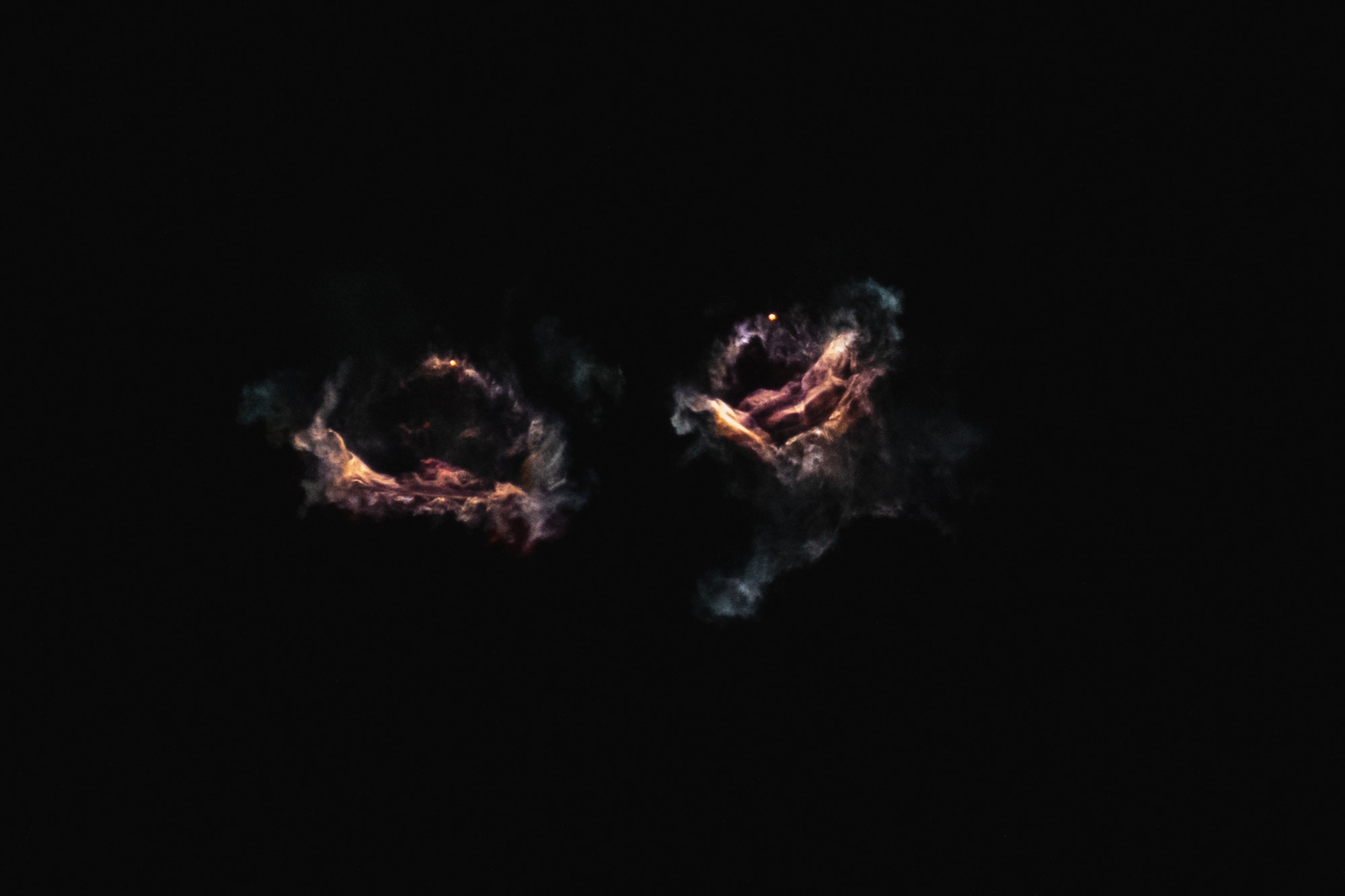 A falcon heavy rocket launches from Launch Complex 39A.