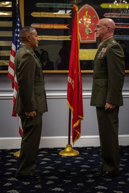 U.S. Marine Corps Brig. Gen. Adolfo Garcia Jr. Promotion Ceremony