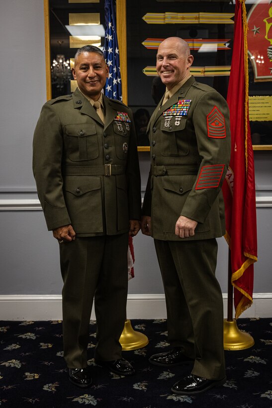 U.S. Marine Corps Brig. Gen. Adolfo Garcia Jr. Promotion Ceremony