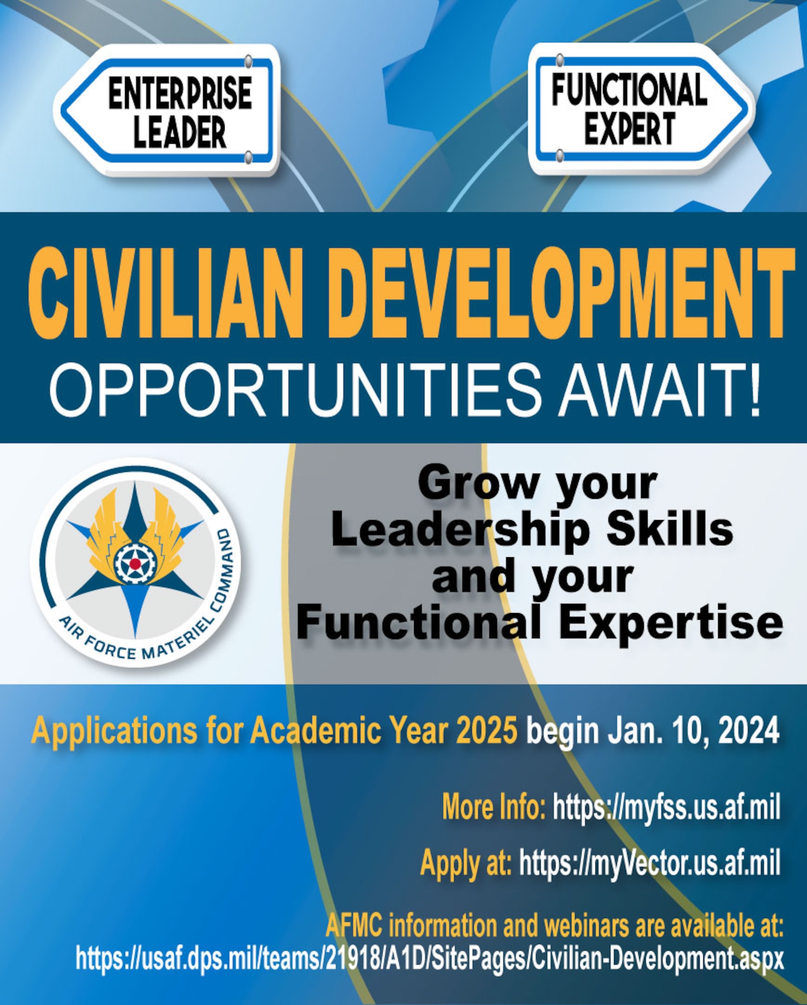 Prepare now for Academic Year 2025 Civilian Development > Air Force ...