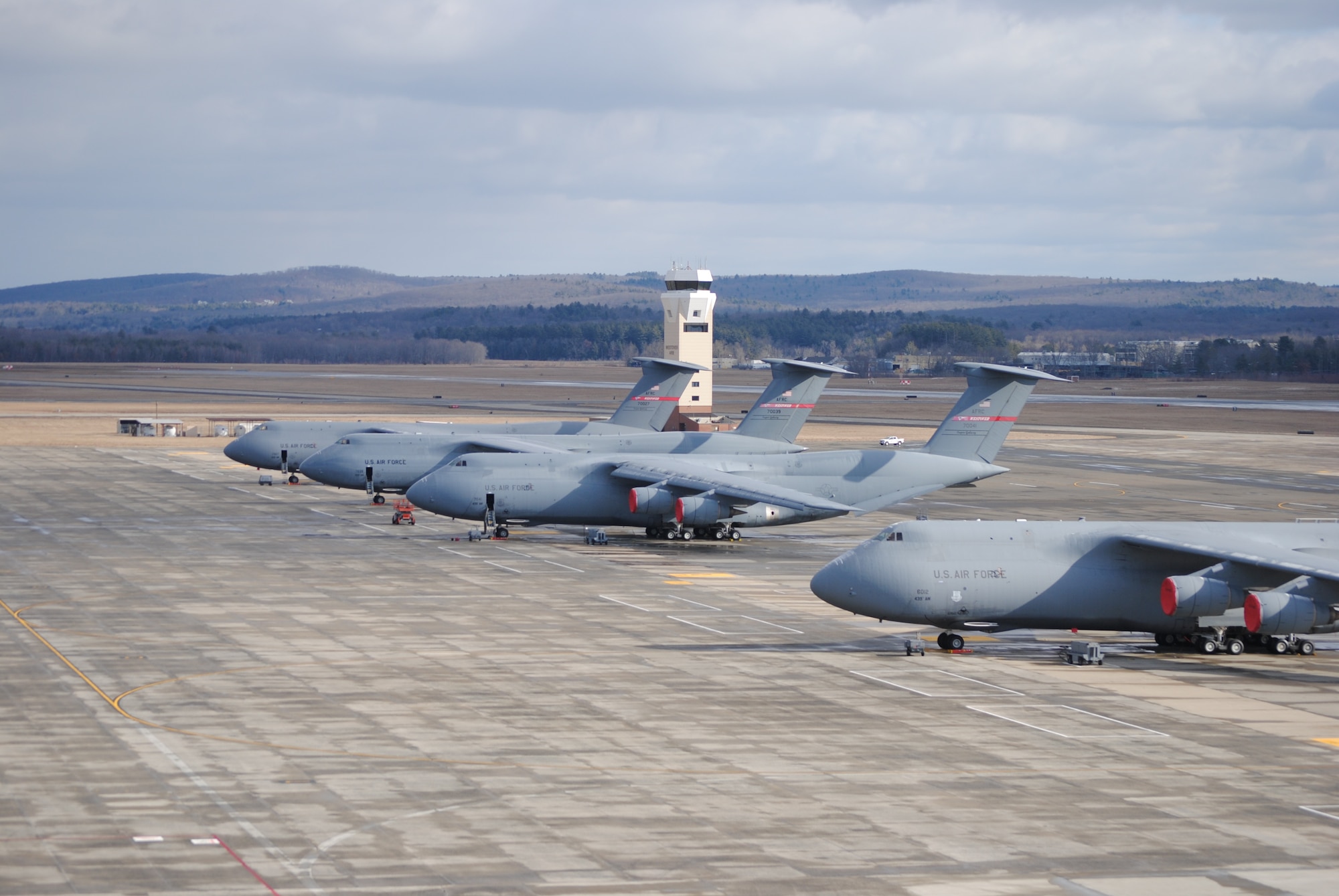 Westover’s newest hangar rises above the old