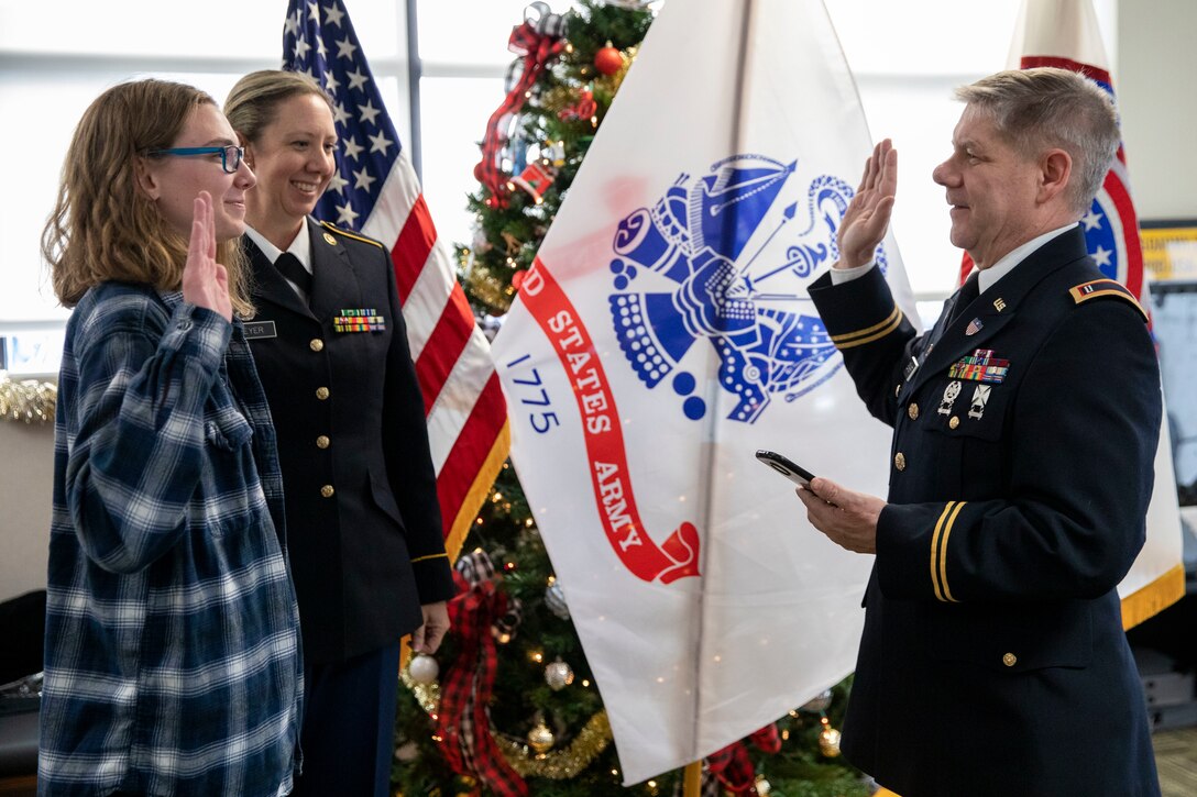 Military band tradition continues for family