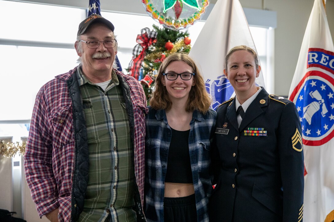 Military band tradition continues for family