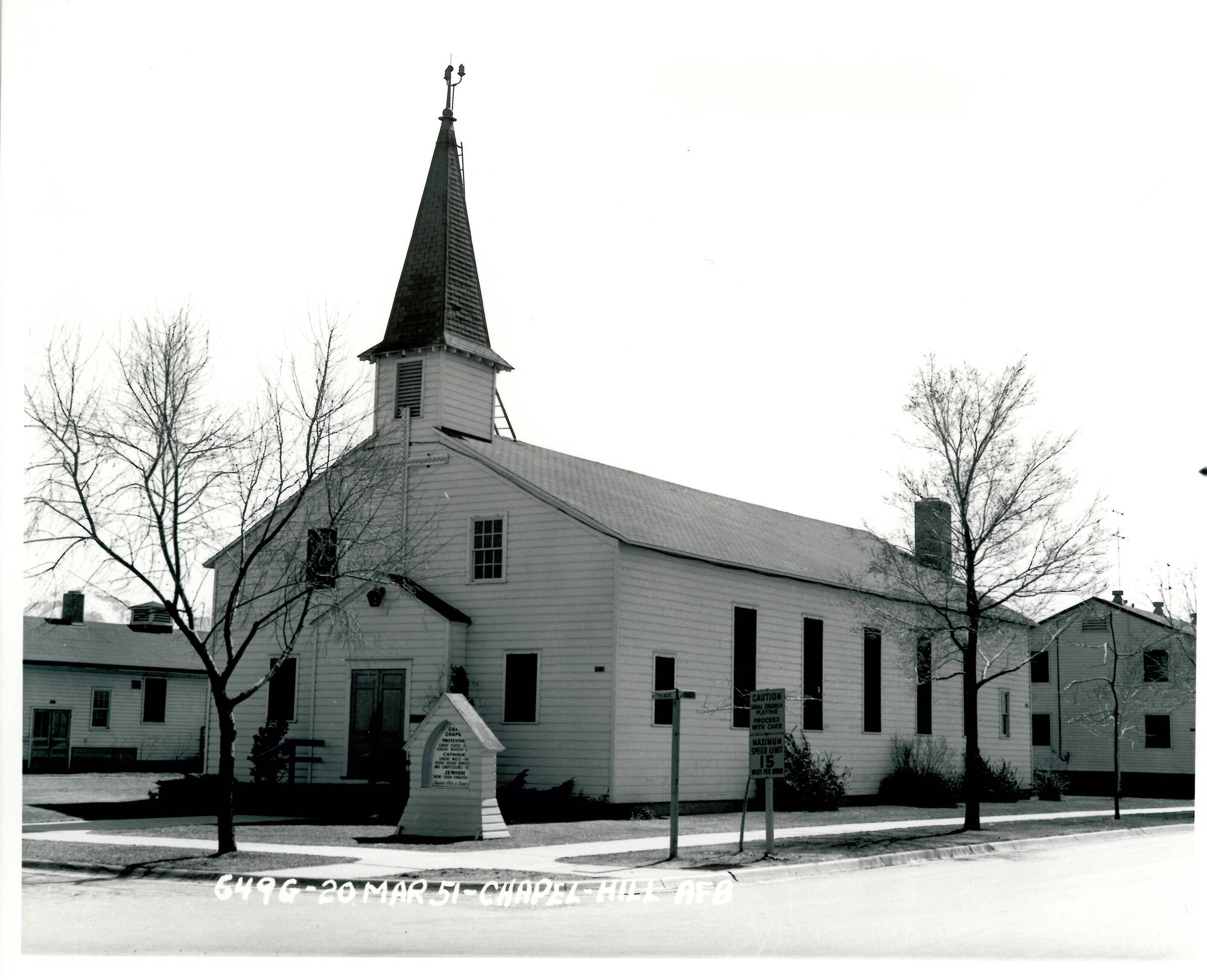 The original 1942 Hill Chapel, now located at the Hill Aerospace Museum, is getting a facelift, with renovations being done on the exterior building that will make the chapel more visually appealing and historical.