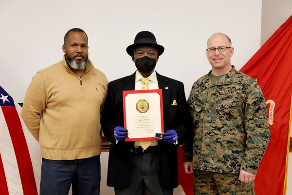 Lee. A. Grant Receives 50-year Length of Service Award