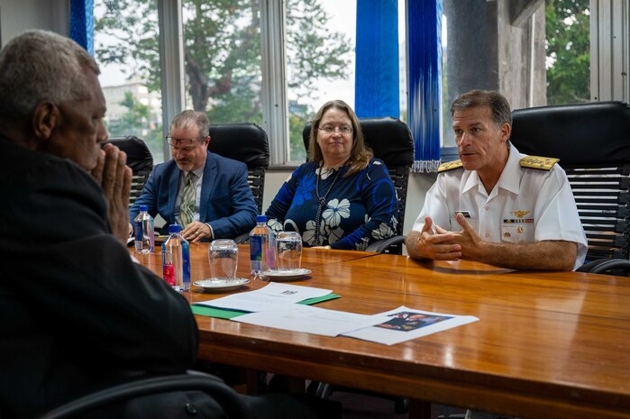 Adm. John C. Aquilino, Commander of U.S. Indo-Pacific Command, traveled to Fiji Jan. 30-31, to reaffirm the strength of the bilateral relationship and advance shared interests in building a more peaceful, stable, and prosperous Indo-Pacific region.