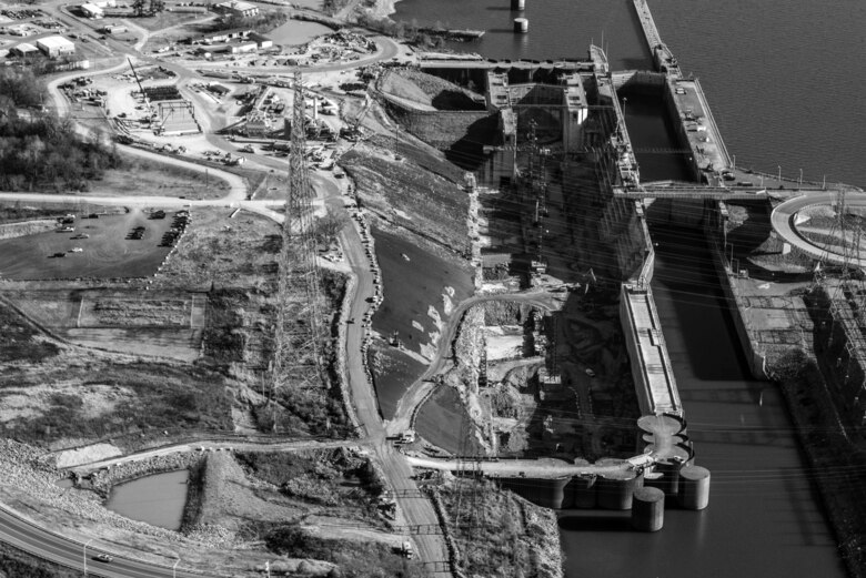 This is the Kentucky Lock Addition Project where the U.S. Army Corps of Engineers is building a new 1,200-foot navigation lock. It is an example of the unique jobs available to engineers at the USACE Nashville District. The district is hiring engineers during a job fair Feb. 23, 2023, at the J. Percy Priest Lake Visitor’s Center. (USACE Photo)