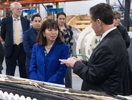 NAVSEA Executive Director tours NUWC Division Newport on Jan. 30