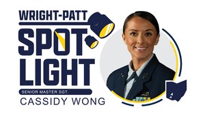 Spotlight graphic with Senior Master Sgt. Wong headshot.