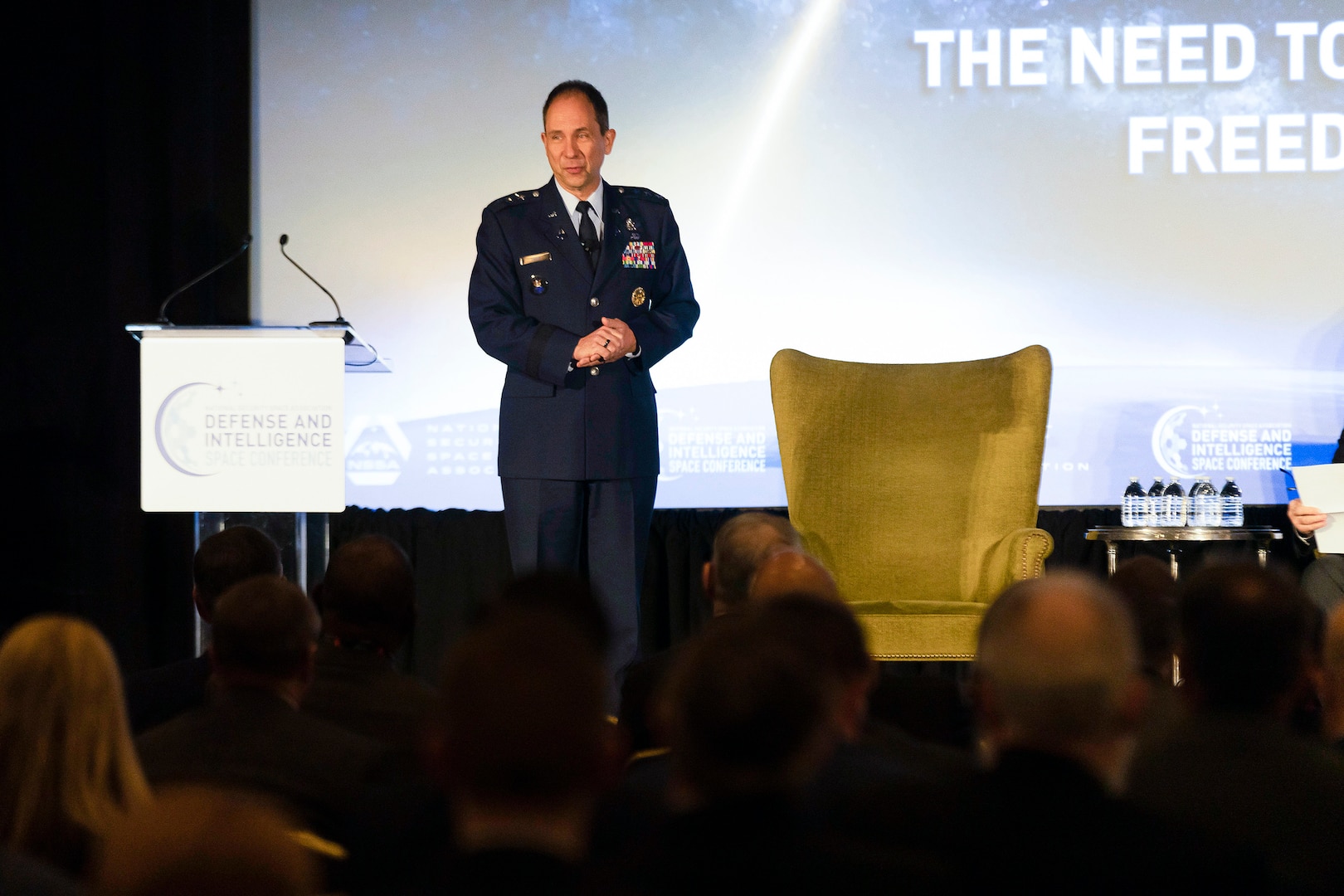 Lt. Gen. Shaw gives keynote address