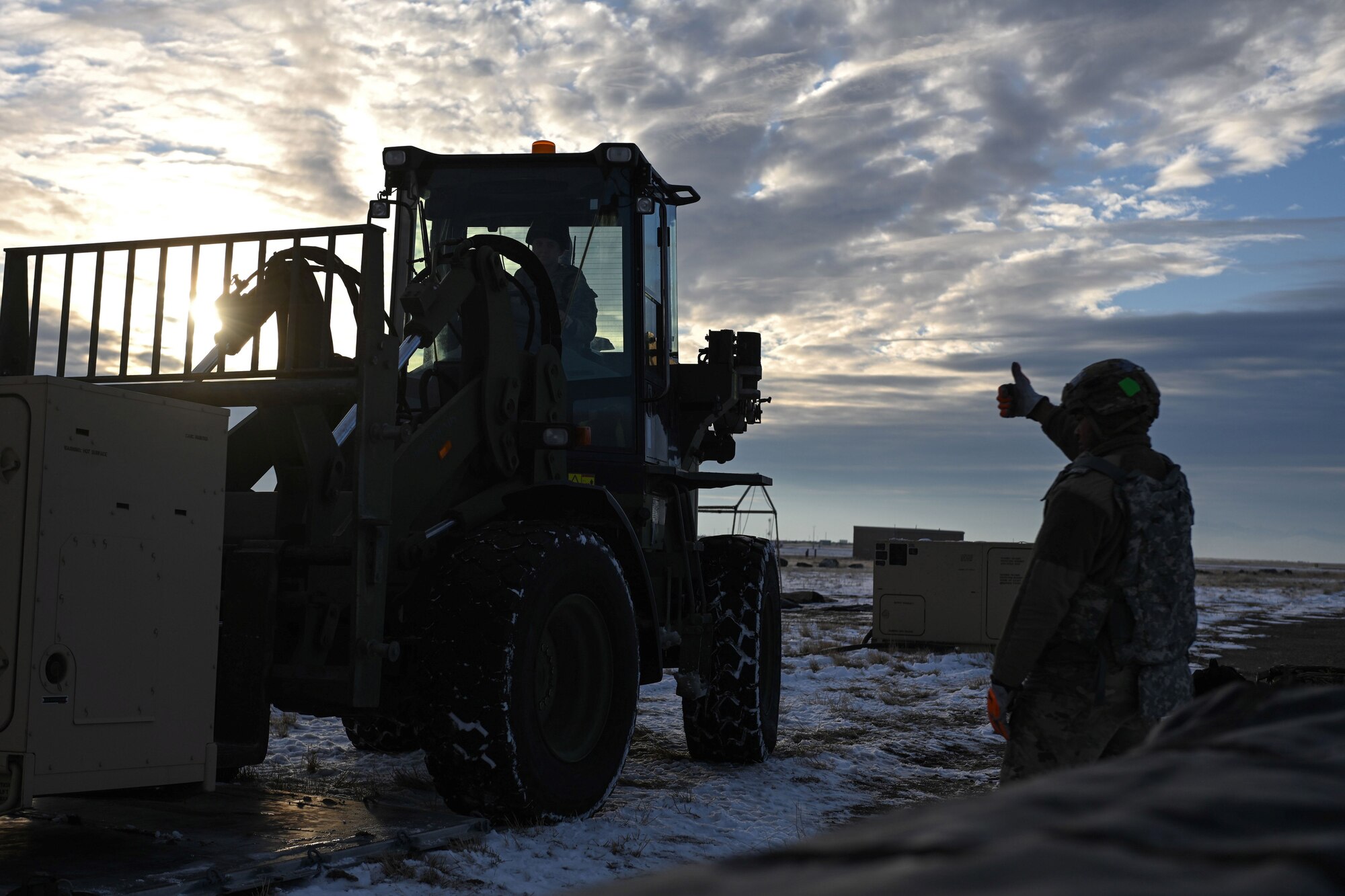 Photo of Airmen participating in exercise