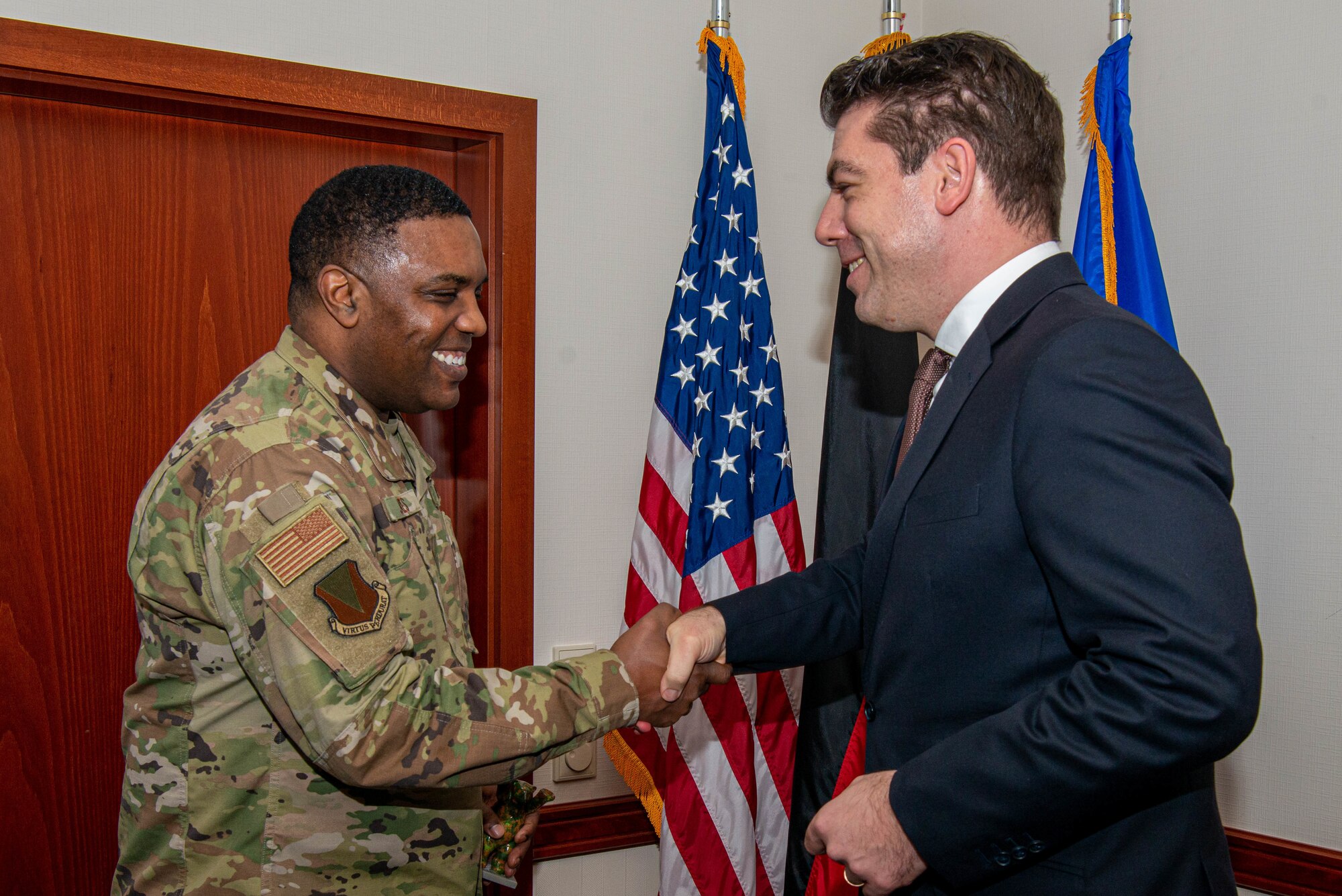 commander coined on behalf of ramstein