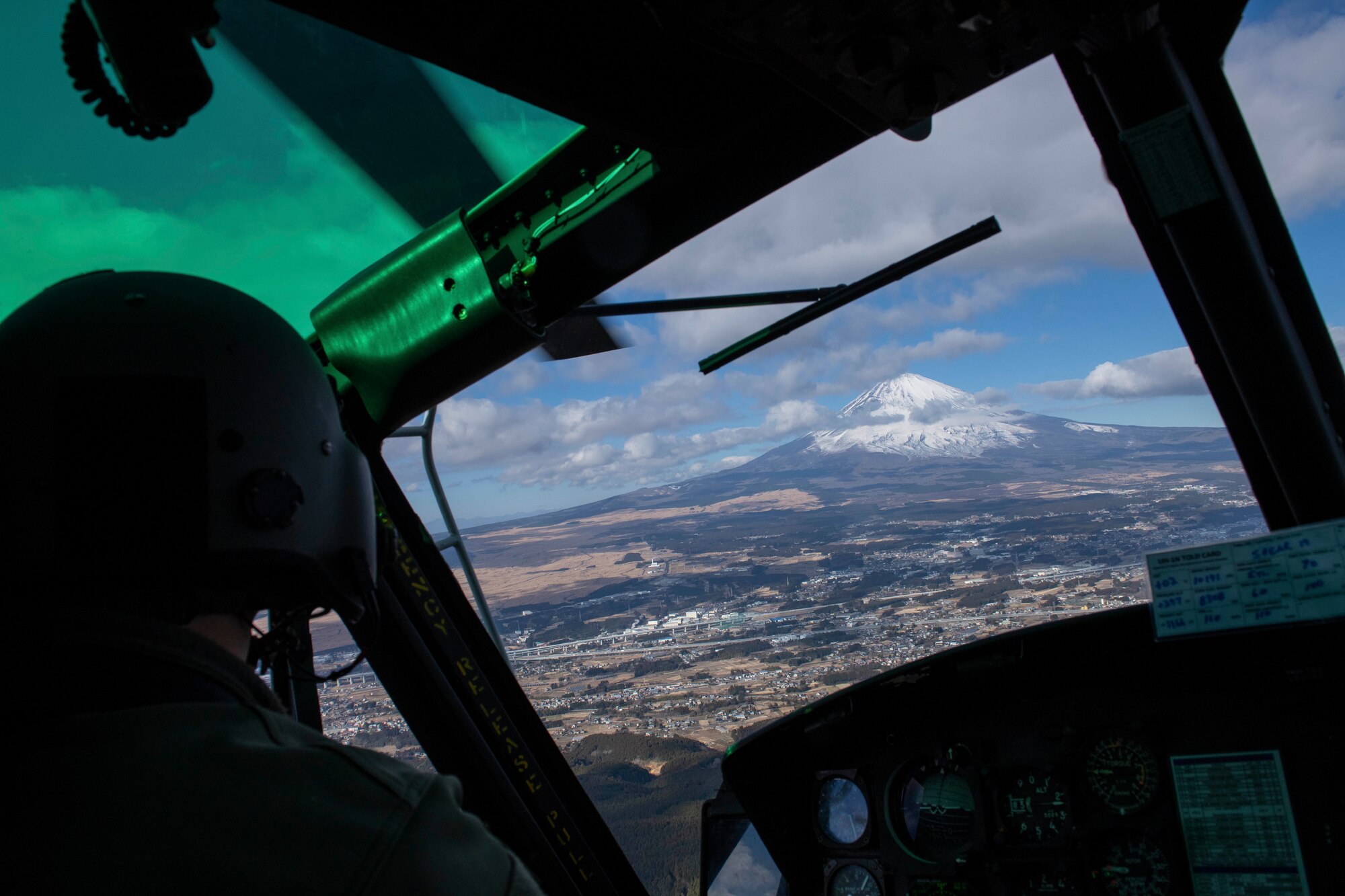 A plans angles toward mt Fuji