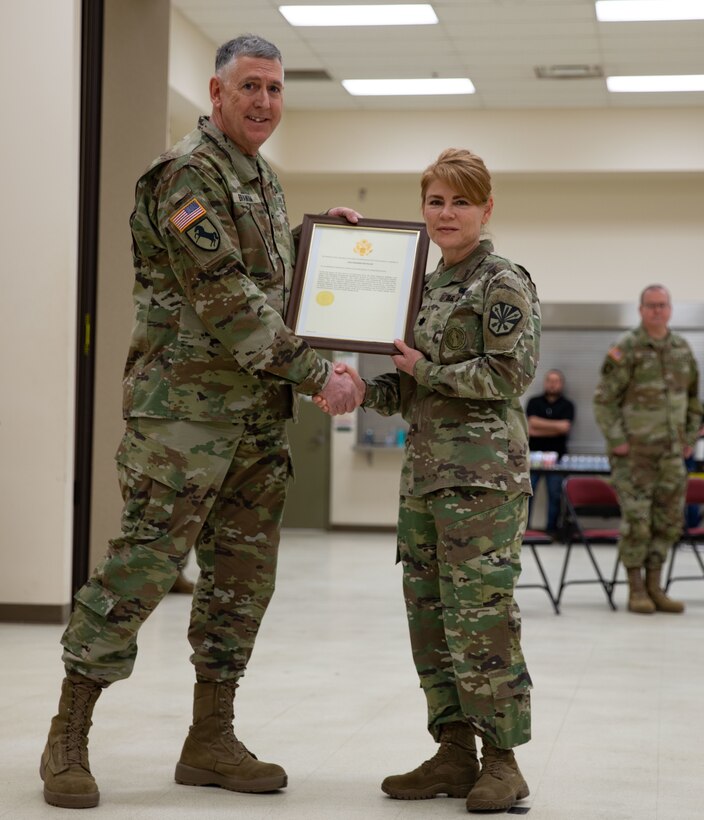 Arizona 253rd Engineers Receive Meritorious Unit Commendation